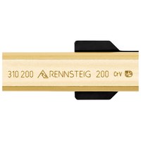 Плоское зубило 232 x 44 x 18 мм в блистере RENNSTEIG 310 200 0 SB — фото 6