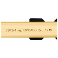 Шлицевое зубило, загнутое 259 x 44 x 12 мм в блистере RENNSTEIG 380 241 0 SB — фото 6
